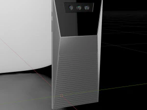 tel&eacute;fono tesla Modelo 3D