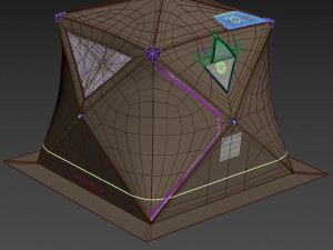 camping tent - walrus 2 Modello 3D