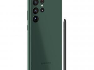 Samsung Galaxy S22 Ultra and Pen 3D Model
