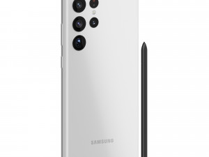 Samsung Galaxy S22 Ultra and Pen 3D Model