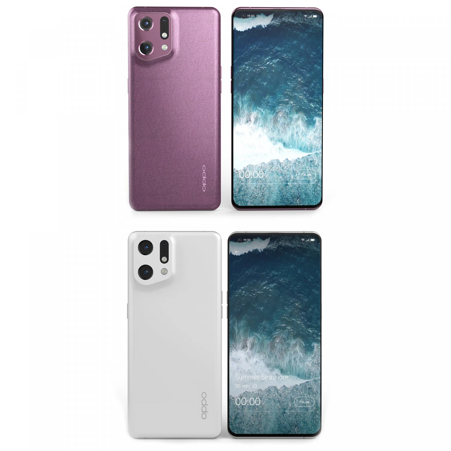 oppo find x5 pro 3D Model .c4d .max .obj .3ds .fbx .stl .blend 