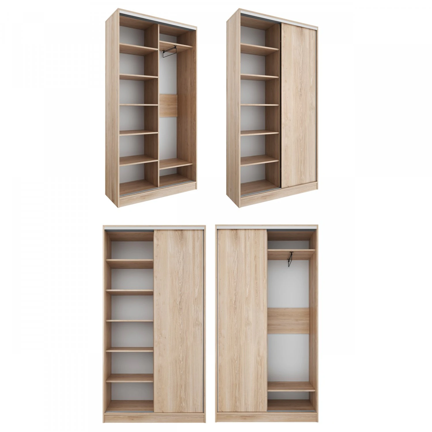 closet 1 3D Model .c4d .max .obj .3ds .fbx .stl .blend 