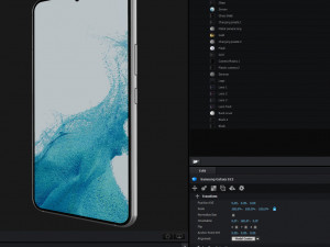 Samsung Galaxy S22 - Galaxy S22 Plus - Galaxy S22 Ultra Modelo 3D