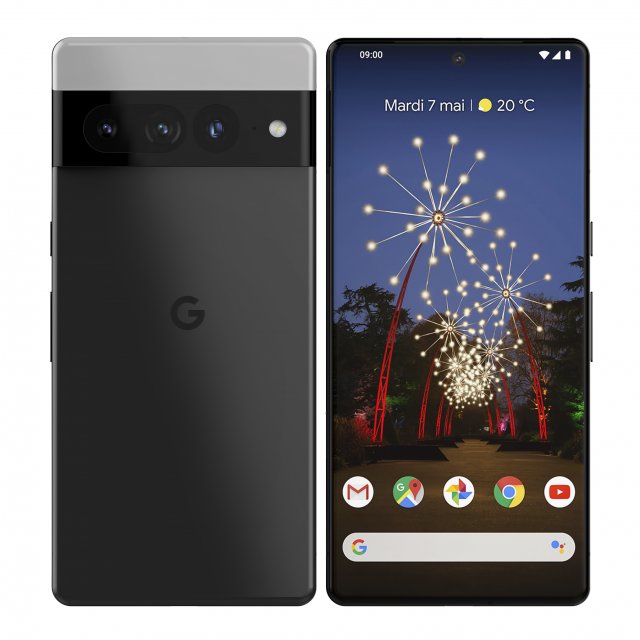 Pixel 7 Pro 3D Model .c4d .max .obj .3ds .fbx .stl .blend 