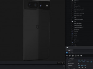 Pixel 7 Pro 3D Model