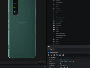 Sony Xperia 1 IV 3D Model