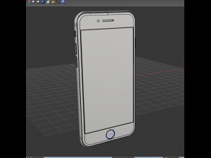 IPhone SE 2022 3Dモデル