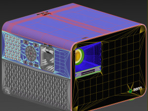 Video Projector BenQ X1300i Modello 3D