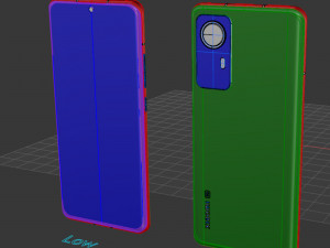 Xiaomi 12X 3D Model