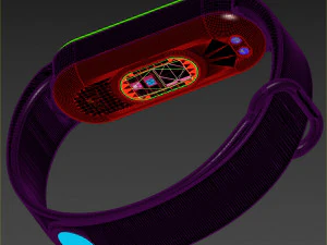 Xiaomi mi band 6 3D Model