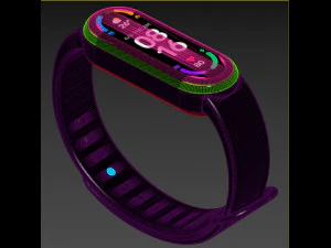 Xiaomi mi band 6 3D Model