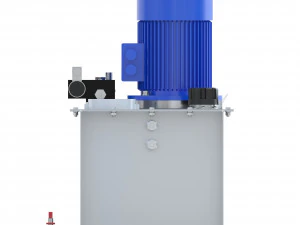 Гидростанция - 1 3D Модель