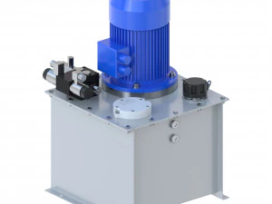 Гидростанция - 1 3D Модель