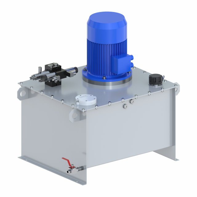 Hydrostation - 2 Modello 3D .c4d .max .obj .3ds .fbx .stl .blend 