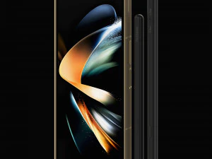 Samsung Galaxy Z Fold 4 and Pen 3D Model