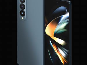 Samsung Galaxy Z Fold 4 and Pen Modelo 3D