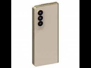 Samsung Galaxy Z Fold 4 and Pen Modelo 3D