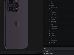 IPhone 14 Pro Model 3D