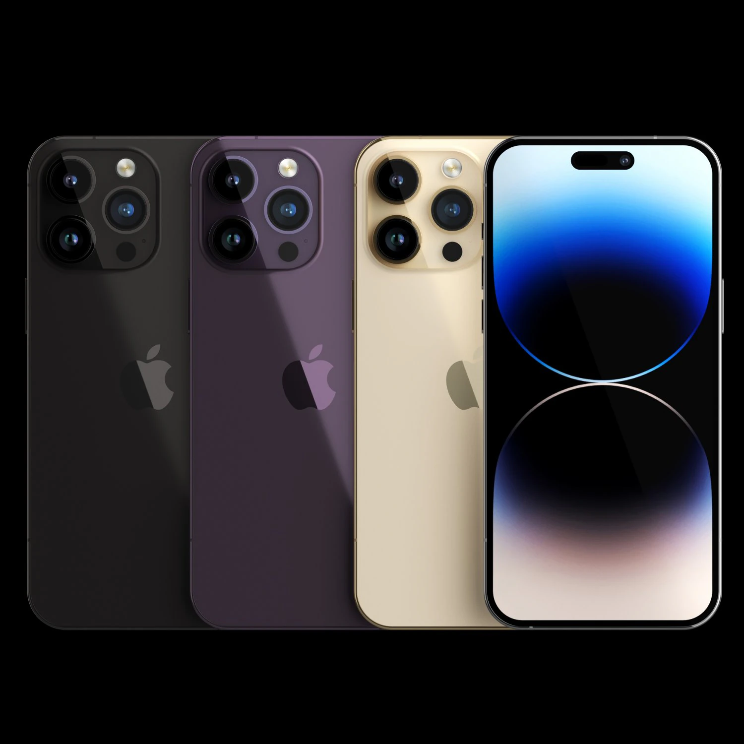 IPhone 14 Pro Max 3D Model .c4d .max .obj .3ds .fbx .stl .blend 