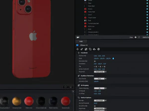 IPhone 14 3D Model