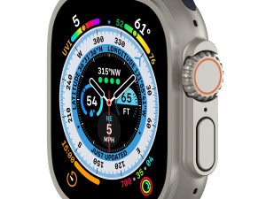 Apple Watch Ultra 3D मॉडल