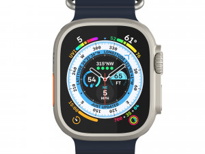 Apple Watch Ultra 3D मॉडल