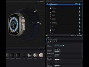 Apple Watch Ultra 3D मॉडल