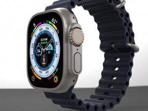 Apple Watch Ultra 3D मॉडल