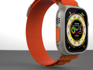 Apple Watch Ultra 3D मॉडल