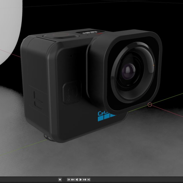 GoPro HERO 11 Black Mini - 3D Model by RensiCG
