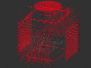Air Purifier Coway Airmega 400S 3Dモデル