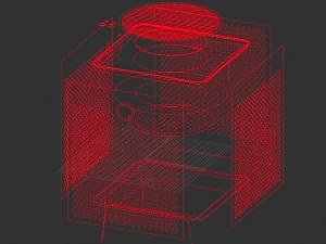 Air Purifier Coway Airmega 400S 3D Model