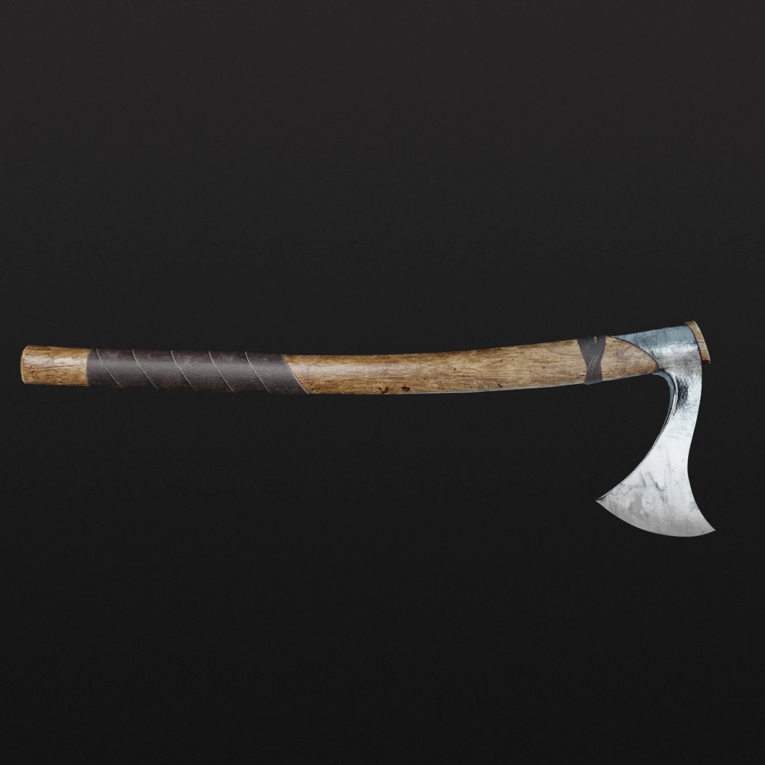 Axe Franciska PBR 3D Model .c4d .max .obj .3ds .fbx .stl .blend 