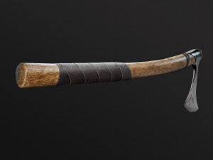 Axe Franciska PBR Model 3D