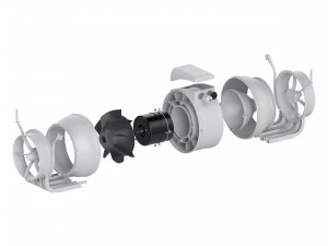 Wentylator przemysłowy 1 Model 3D