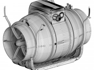 Industrial Fan 1 3D Model