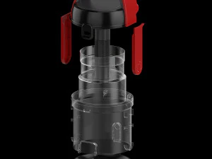 Dust collector for vacuum cleaner 3D Model