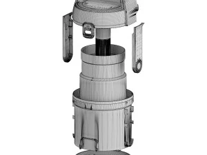 Dust collector for vacuum cleaner 3D Model