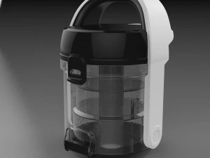 Dust collector for vacuum cleaner 3D Model