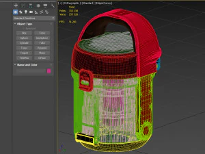 Dust collector for vacuum cleaner 3D Model