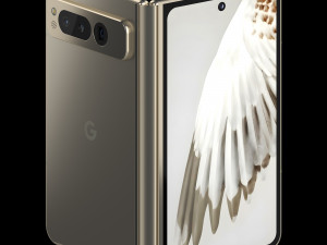 Google Pixel Fold 3D Модель