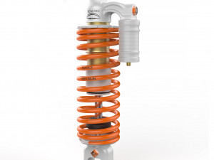 Bike rear suspension 3Dモデル