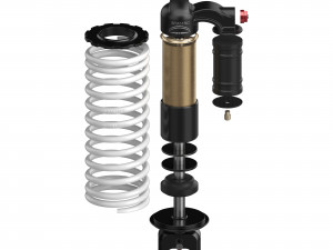 Bike rear suspension 3Dモデル