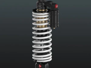 Bike rear suspension 3D Model