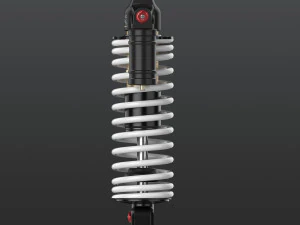 Bike rear suspension 3D Model