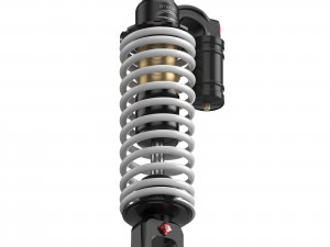 Bike rear suspension 3Dモデル