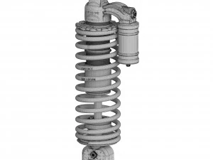 Bike rear suspension 3D Model