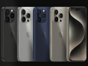 IPhone 15 Pro Model 3D
