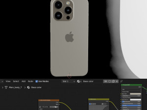 IPhone 15 Pro Model 3D