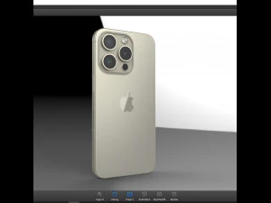 iPhone 15 Pro 3D Model